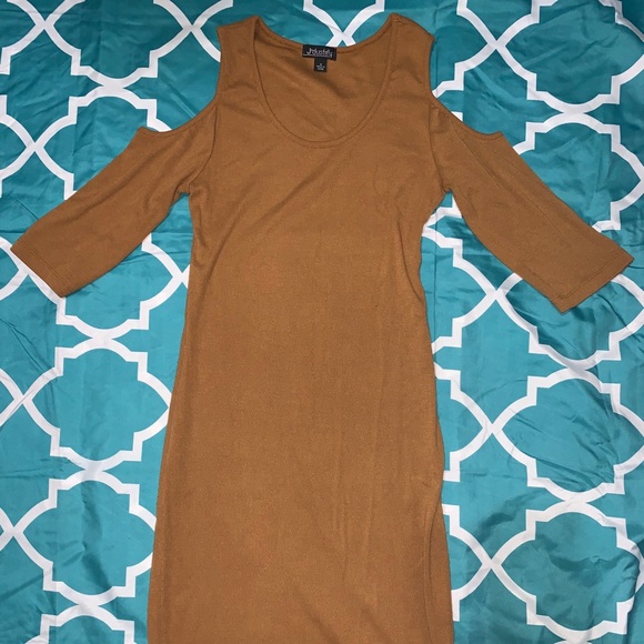 ‼️DEAL‼️ Cute Tan dress - Picture 2 of 2